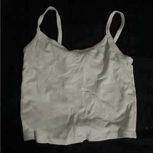 Plain White Tank Top